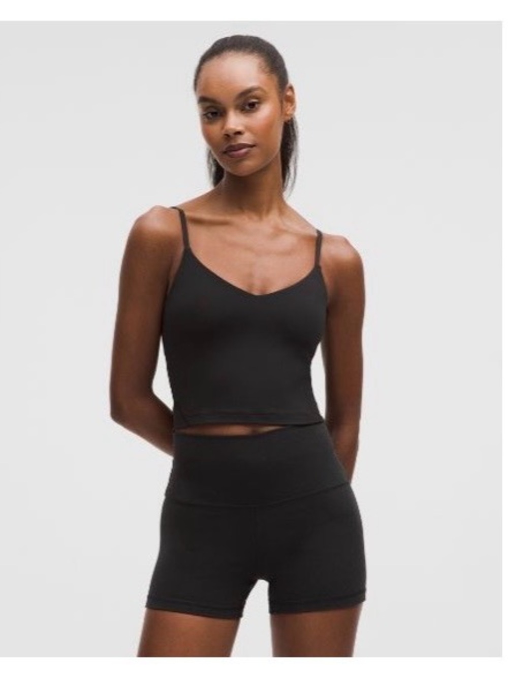 lululemon athletica align cropped cami tank